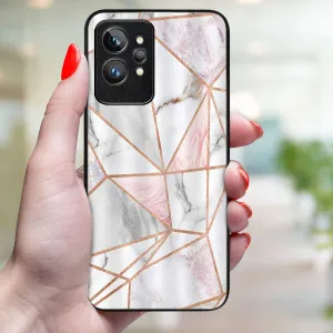 MY ART Ochranný kryt Realme GT2 Pro PINK MARBLE (143)