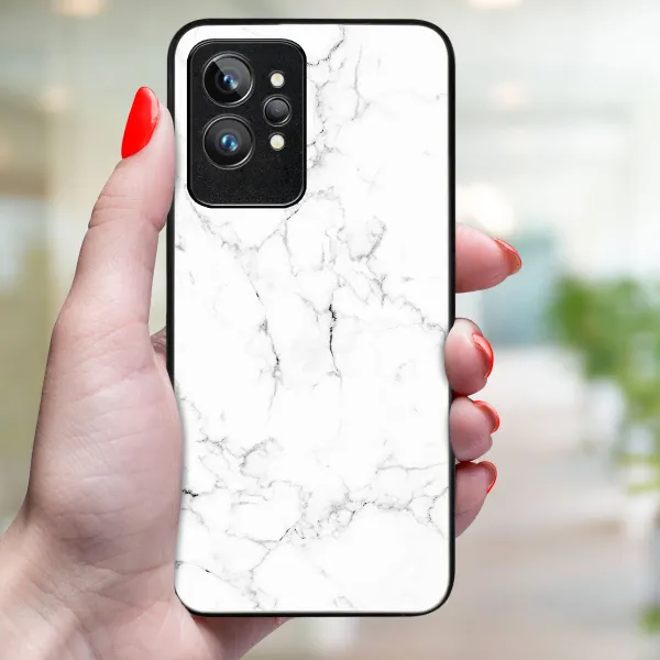 MY ART Ochranný kryt Realme GT2 Pro WHITE MARBLE (144)