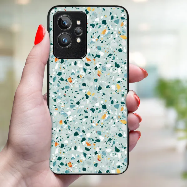 MY ART Ochranný kryt Realme GT2 Pro BLUE TERRAZZO (164)