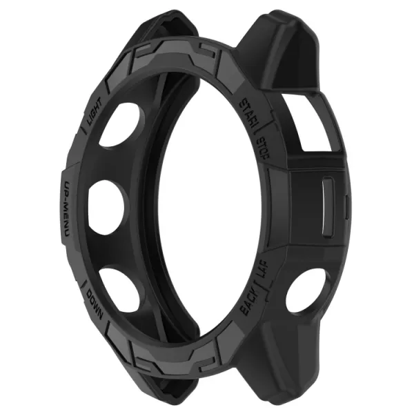 TPU HALF COVER Kryt pre Garmin Fenix 7X / 7X Pro čierny