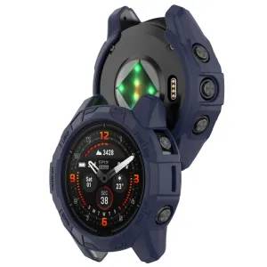 TPU HALF COVER Obal pre Garmin Fenix 7S / Fenix 7S Pro modrý