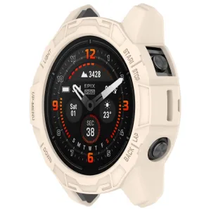 TPU HALF COVER Kryt pre Garmin Epix Pro 47mm / Epix Pro Gen2 47mm béžový