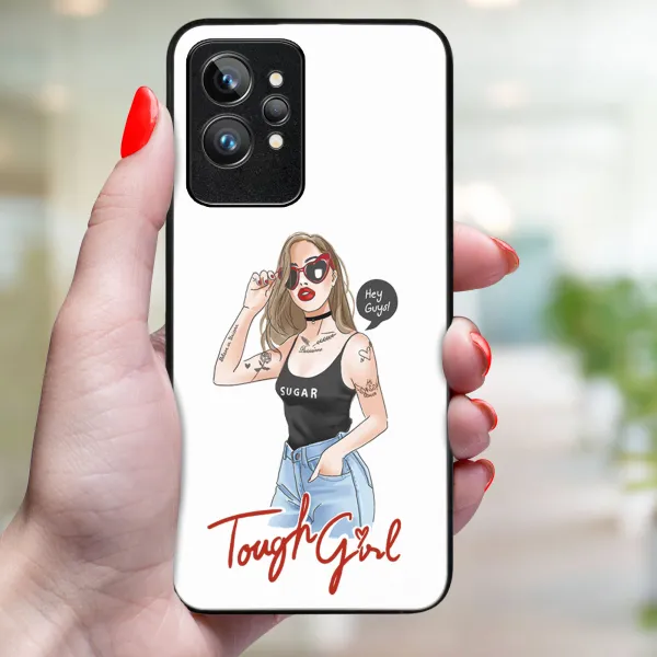 MY ART Ochranný kryt Realme GT2 Pro TOUGH GIRL (131)