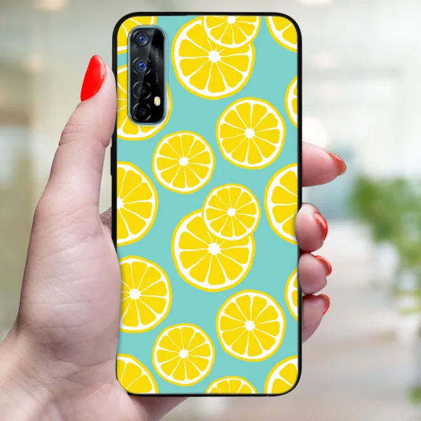 MY ART Ochranný kryt Realme 7 LEMON (121)