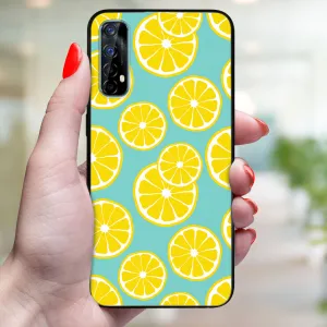 MY ART Ochranný kryt Realme 7 LEMON (121)
