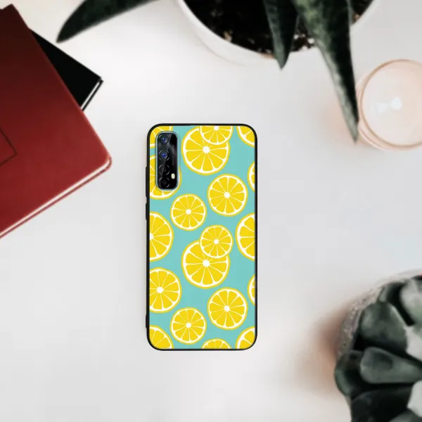 MY ART Ochranný kryt Realme 7 LEMON (121)