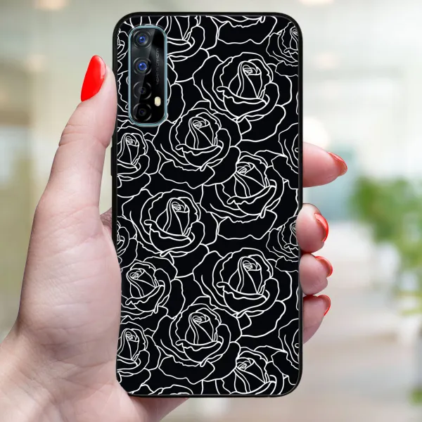 MY ART Ochranný kryt Realme 7 ROSES (172)