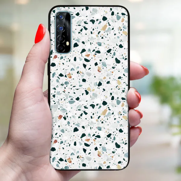 MY ART Ochranný kryt Realme 7 GREY TERRAZZO (163)
