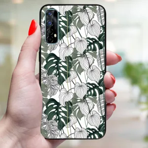 MY ART Ochranný kryt Realme 7 LEAF (175)