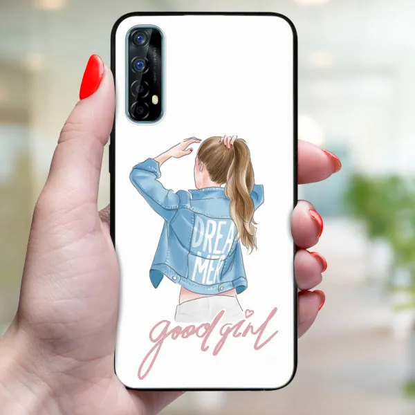 MY ART Ochranný kryt Realme 7 GOOD GIRL (130)