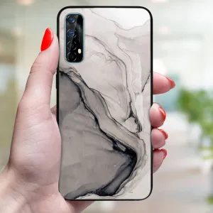 MY ART Ochranný kryt Realme 7 BLACK INK (146)