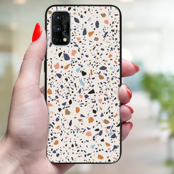 MY ART Ochranný kryt Realme 7 Pro BEIGE TERRAZZO (162)