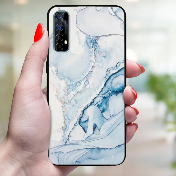 MY ART Ochranný kryt Realme 7 LIGHT BLUE (149)