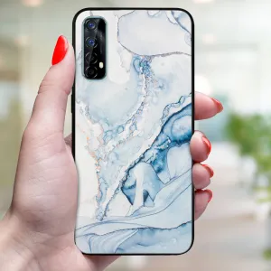 MY ART Ochranný kryt Realme 7 LIGHT BLUE (149)