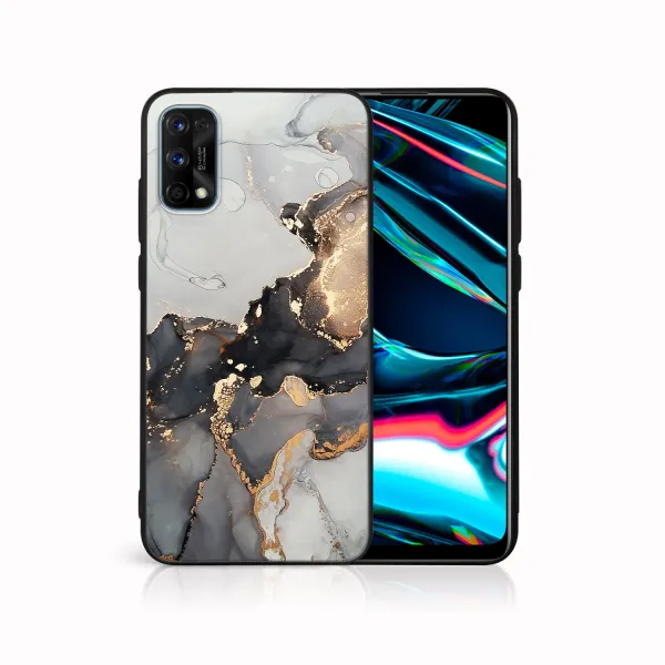 MY ART Ochranný kryt Realme 7 Pro GREY MARBLE (140)