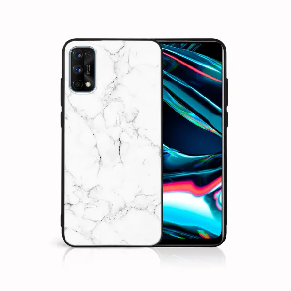 MY ART Ochranný kryt Realme 7 Pro WHITE MARBLE (144)