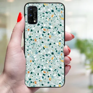 MY ART Ochranný kryt Realme 7 Pro BLUE TERRAZZO (164)