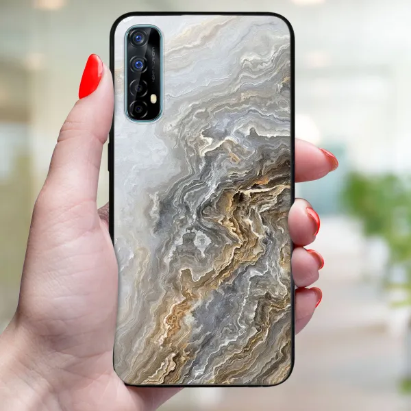 MY ART Ochranný kryt Realme 7 BEIGE (151)