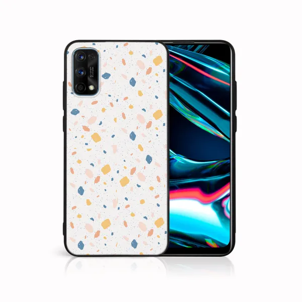 MY ART Ochranný kryt Realme 7 Pro ORANGE TERRAZZO (165)