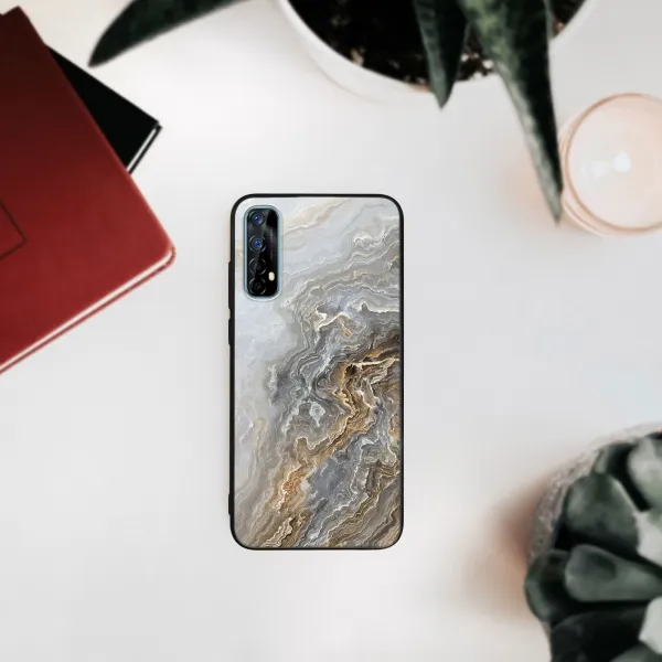 MY ART Ochranný kryt Realme 7 BEIGE (151)