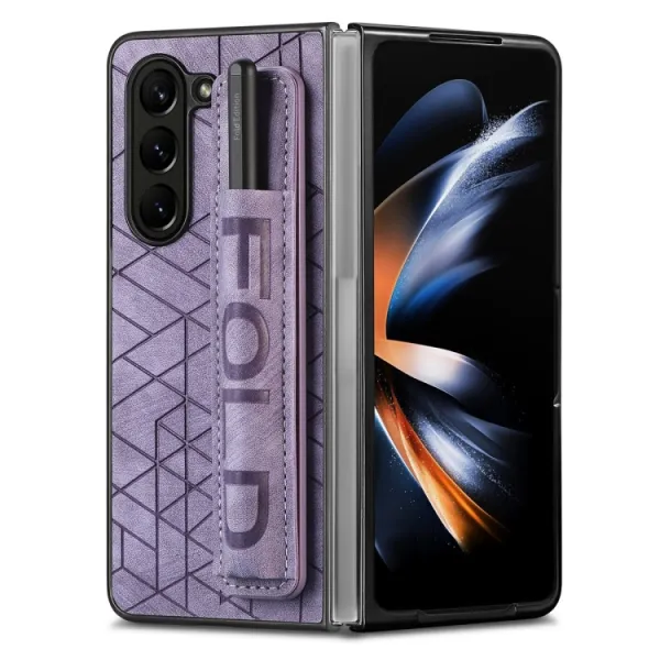 JSM RETRO Ochranný obal pre Samsung Galaxy Z Fold5 5G fialový