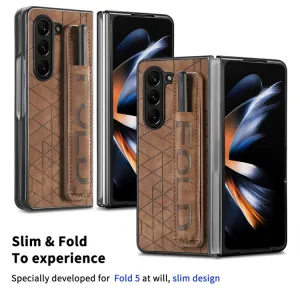 JSM RETRO Ochranný obal pre Samsung Galaxy Z Fold5 5G modrý