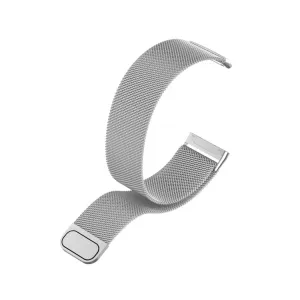 MILANESE Kovový remienok pre Fitbit Versa 4 / 3 strieborný
