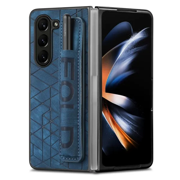JSM RETRO Ochranný obal pre Samsung Galaxy Z Fold5 5G modrý