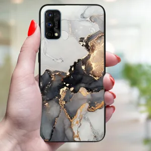 MY ART Ochranný kryt Realme 7 Pro GREY MARBLE (140)