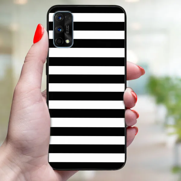 MY ART Ochranný kryt Realme 7 Pro LINES (169)