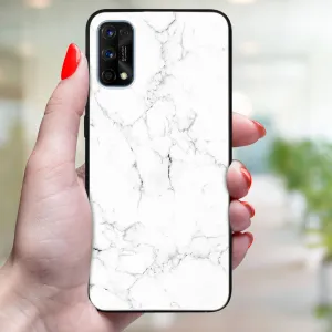 MY ART Ochranný kryt Realme 7 Pro WHITE MARBLE (144)