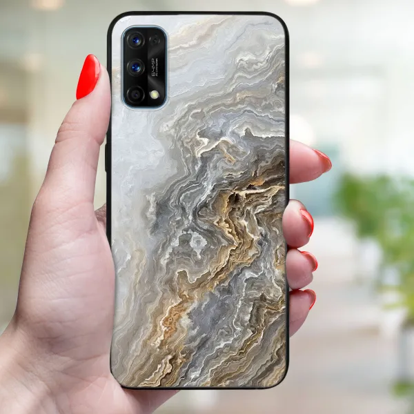 MY ART Ochranný kryt Realme 7 Pro BEIGE (151)