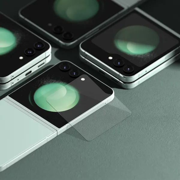 RINGKE ID 2x Ochranné sklo pre zadný displej Samsung Galaxy Z Flip5 5G