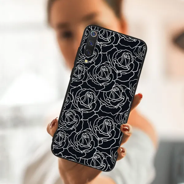 MY ART Ochranný kryt Xiaomi Mi 9 ROSES (172)