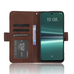 SLOT Peňaženkový obal pre HTC U23 Pro hnedý