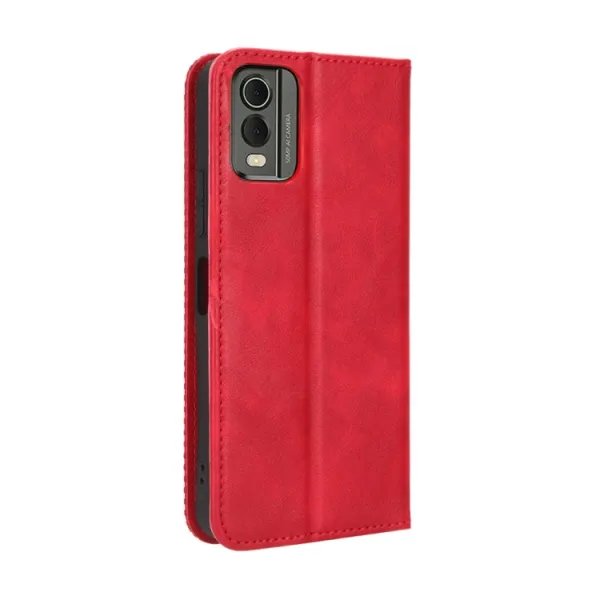 BUSINESS Peňaženkový kryt pre Nokia C32 červený