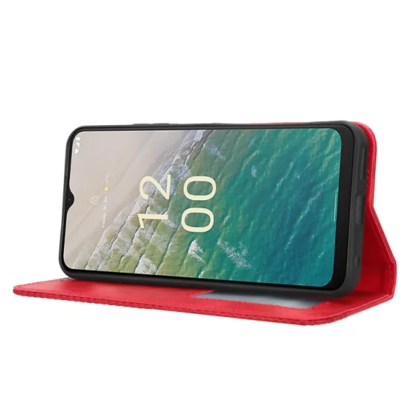 BUSINESS Peňaženkový kryt pre Nokia C32 červený