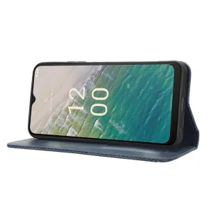 BUSINESS Peňaženkový kryt pre Nokia C32 modrý