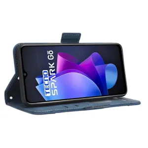 SLOT Peňaženkový obal pre Tecno Spark Go 2023 modrý