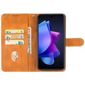 SMOOTH Peňaženkové puzdro pre Tecno Spark Go 2023 hnedé