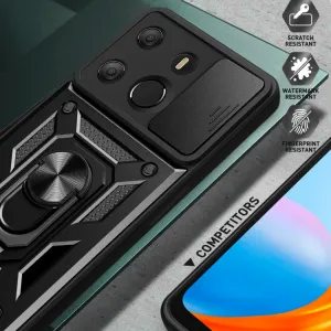 RING CAMERA Kryt s držiakom pre Tecno Spark Go 2023 modrý