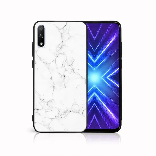 MY ART Ochranný kryt Honor 9X WHITE MARBLE (144)