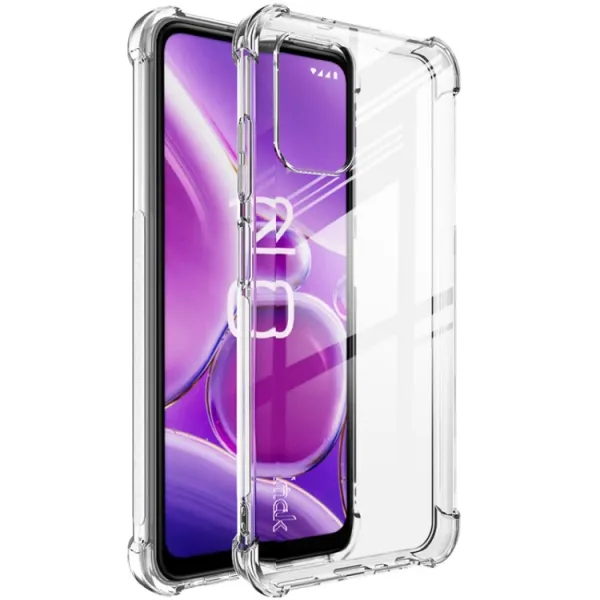 IMAK Ochranný silikónový kryt Nokia G42 5G priehľadný