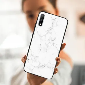 MY ART Ochranný kryt Honor 9X WHITE MARBLE (144)