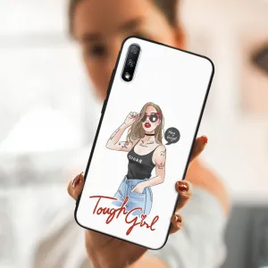 MY ART Ochranný kryt Honor 9X TOUGH GIRL (131)