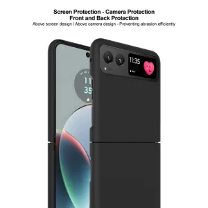 IMAK JS-2 Plastový kryt pre Motorola Razr 40 biely