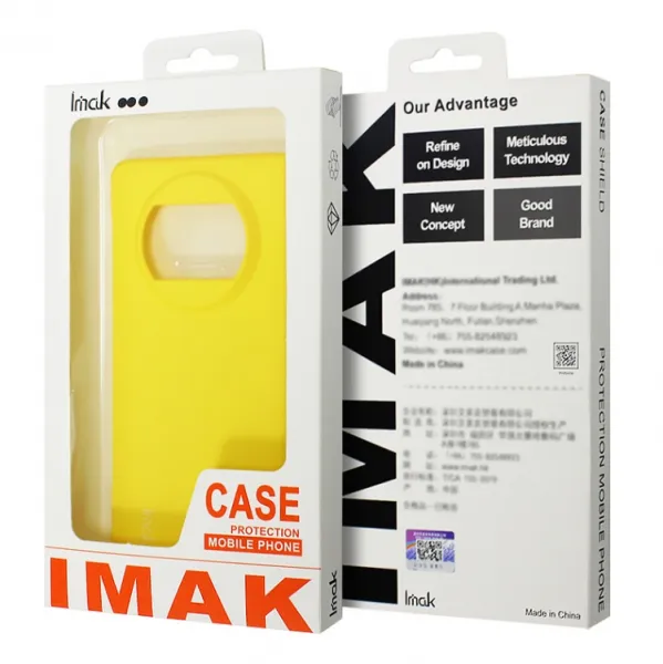 IMAK JS-2 Plastový kryt pre Motorola Razr 40 biely