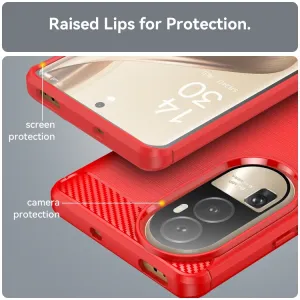 FLEXI TPU Kryt pre Oppo Reno10 5G / Reno 10 Pro 5G červený