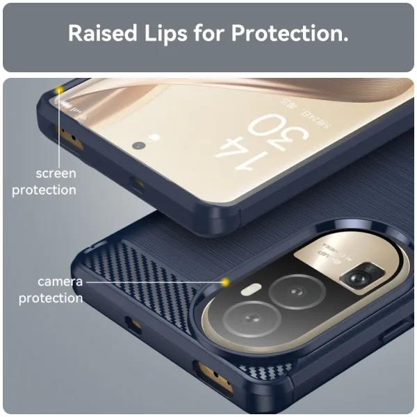 FLEXI TPU Kryt pre Oppo Reno10 5G / Reno 10 Pro 5G modrý