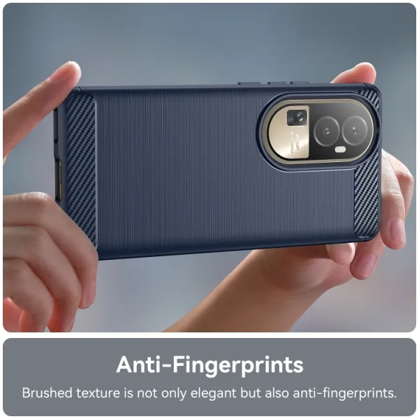 FLEXI TPU Kryt pre Oppo Reno10 5G / Reno 10 Pro 5G modrý